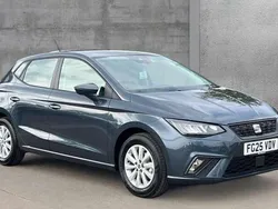 Metallic magnetic tech grey Used 2025 Seat Ibiza SE Hatchback | £16,690 (Fair price)
