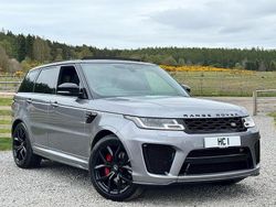 Grey Used 2020 Land Rover Range Rover Sport SVR SUV | £44,990 (Fair price)
