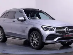 Silver Used 2021 Mercedes GLC300e AMG line Estate | £34,450 (Expensive)