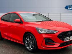 Red Used 2023 Ford Focus ST-Line Hatchback | £16,649 (Fair price)