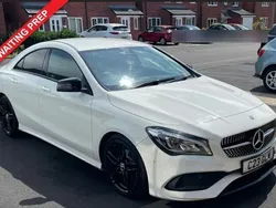 White Used 2017 Mercedes CLA220 AMG line Sedan | £12,995 (Fair price)