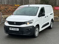 White Used 2021 Peugeot Partner Premium MPV | £9,000 (Fair price)