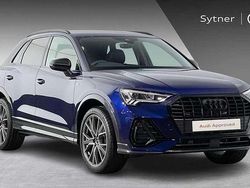 Blue Used 2025 Audi Q3 Black Edition SUV | £36,750 (Fair price)
