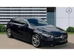 Black Used 2021 Mercedes A180 AMG Line Premium Hatchback | £21,958 (A bit pricey)