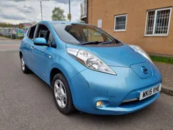 Blue Used 2015 Nissan Leaf Acenta Hatchback | £2,995 (Fair price)