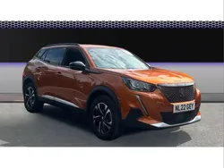 Orange Used 2022 Peugeot 2008 Allure Premium SUV | £16,500 (Fair price)