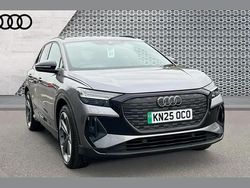 Grey Used 2025 Audi Q4 e-tron Black Edition SUV | £37,730 (Good price)