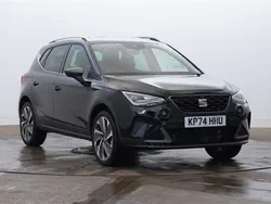 Midnight black magnetic tech grey Used 2024 Seat Arona FR Sport SUV | £18,740 (Fair price)