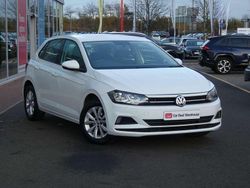 White Used 2018 VW Polo SE Hatchback | £11,299 (Fair price)
