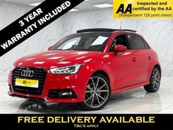 Red Used 2018 Audi A1 Sportback Black Edition Hatchback | £12,995 (Good price)