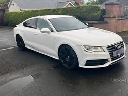 White Used 2014 Audi A7 S-Line Hatchback | £7,995 (Good price)