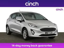 Silver Used 2018 Ford Fiesta Zetec Hatchback | £9,449 (Fair price)