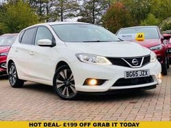 White Used 2015 Nissan Pulsar N-TEC Hatchback | £4,850 (Good price)