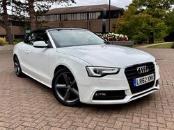 White Used 2013 Audi A5 Cabriolet S-Line Cabriolet | £6,995 (Super price)
