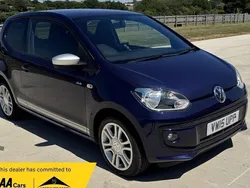 Blue Used 2015 VW up! CLUB Hatchback | £6,950 (Fair price)