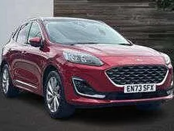 Red Used 2024 Ford Kuga Vignale SUV | £25,490 (Fair price)