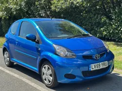 Blue Used 2009 Toyota Aygo Hatchback | £2,500 (Fair price)
