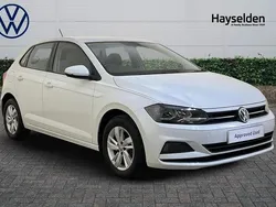 White Used 2019 VW Polo Edition Hatchback | £9,985 (Fair price)