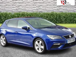 Blue Used 2018 Seat Leon FR Hatchback | £7,895 (Fair price)
