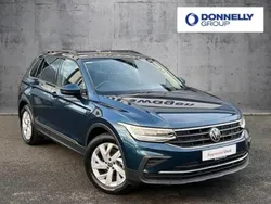 Blue Used 2021 VW Tiguan Life SUV | £18,485 (Good price)