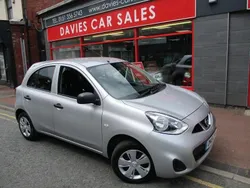 Silver Used 2015 Nissan Micra Visia Hatchback | £5,490 (Fair price)