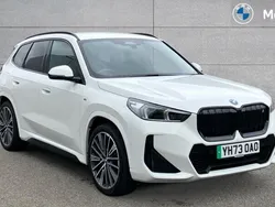 White Used 2023 BMW iX1 M Sport SUV | £34,384 (Fair price)