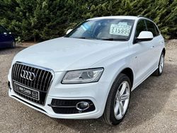 White Used 2016 Audi Q5 S-line plus SUV | £15,990 (Fair price)