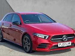 Red Used 2022 Mercedes A180 Executive Hatchback | £23,992 (A bit pricey)