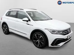 White Used 2023 VW Tiguan R-line SUV | £32,899 (Expensive)