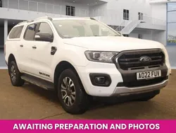 White Used 2022 Ford Ranger Wildtrack Pickup | £16,994 (Good price)