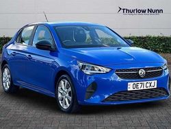 Blue Used 2021 Vauxhall Corsa Hatchback | £9,300 (Fair price)