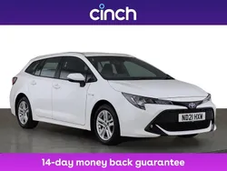 White Used 2021 Toyota Corolla Estate | £14,199 (Good price)