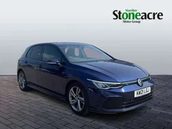 Blue Used 2021 VW Golf VIII R-line Hatchback | £17,595 (Fair price)
