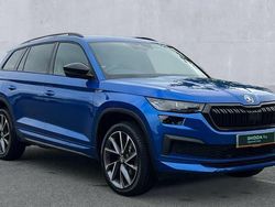 Blue Used 2023 Skoda Kodiaq SportLine SUV | £28,590 (Good price)