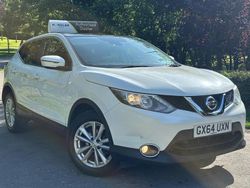 White Used 2014 Nissan Qashqai Acenta Premium SUV | £5,400 (A bit pricey)