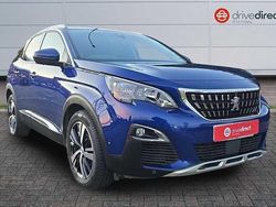 Blue Used 2019 Peugeot 3008 Allure Hatchback | £14,000 (Fair price)