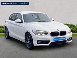 White Used 2016 BMW 118 Sport Line Hatchback | £8,736 (Fair price)