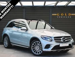 Silver Used 2018 Mercedes GLC250 AMG line SUV | £21,995 (Fair price)