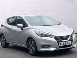 Silver Used 2018 Nissan Micra Acenta Hatchback | £7,288 (Fair price)