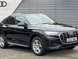 Black Used 2022 Audi Q5 Sport SUV | £29,239 (Fair price)