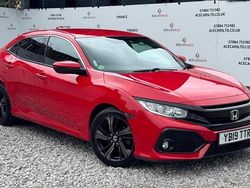 Red Used 2019 Honda Civic SR Hatchback | £10,795 (Fair price)
