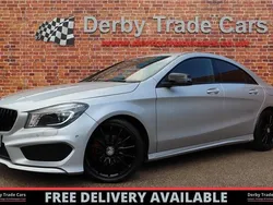 Silver Used 2014 Mercedes CLA200 AMG Sedan | £12,990 (A bit pricey)