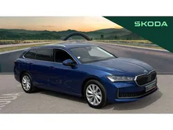 Blue Used 2024 Skoda Superb SE Technology Estate | £29,490 (Expensive)