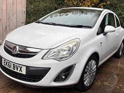 White Used 2011 Vauxhall Corsa Excite Hatchback | £2,995 (Fair price)