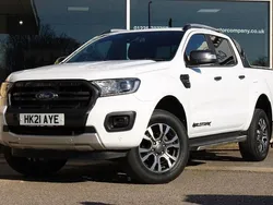 White Used 2021 Ford Ranger Wildtrack Pickup | £24,500 (A bit pricey)