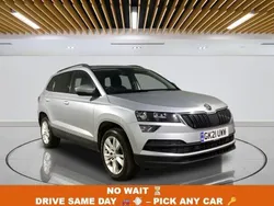 Silver Used 2021 Skoda Karoq SE Technology SUV | £12,849 (Fair price)