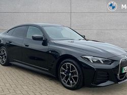 Black sapphire Used 2025 BMW i4 M Sport Sedan | £38,942 (Good price)