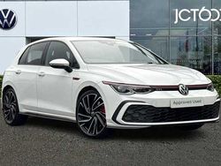 White Used 2021 VW Golf VIII GTI Hatchback | £19,437 (Fair price)