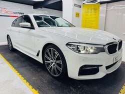 White Used 2017 BMW 540 M Sport Sedan | £19,999 (Fair price)