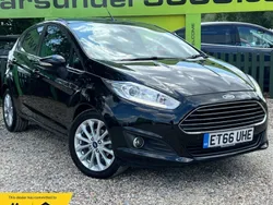 Black Used 2017 Ford Fiesta Titanium X Hatchback | £8,100 (Fair price)
